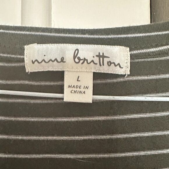 Nine Britton Striped Tee - Picture 2 of 4